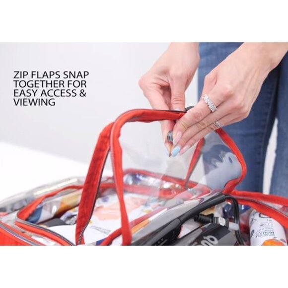 LUG Flatbed Deluxe Cosmetic Case/Toiletry Case/Craft Case/Travel Case - Picture 11 of 16